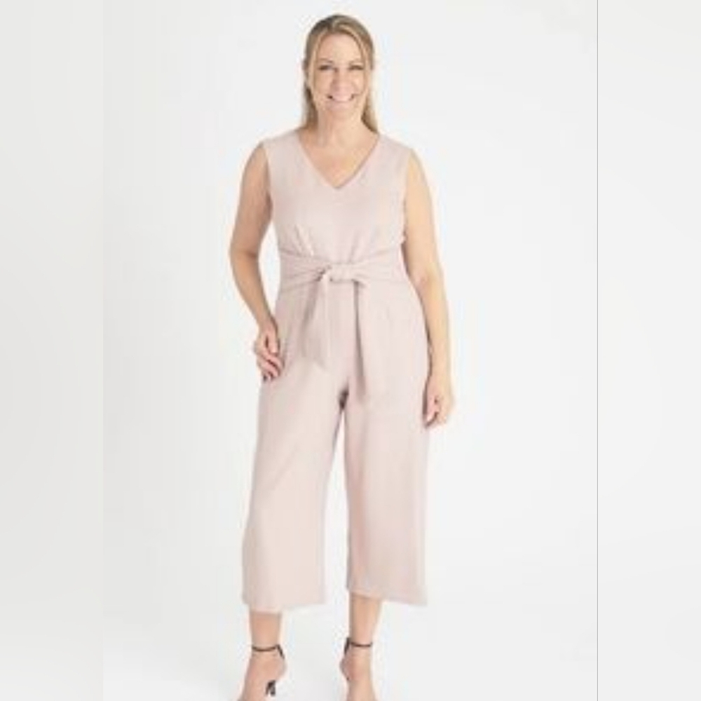 Connected Apparel Blush Jumpsuit